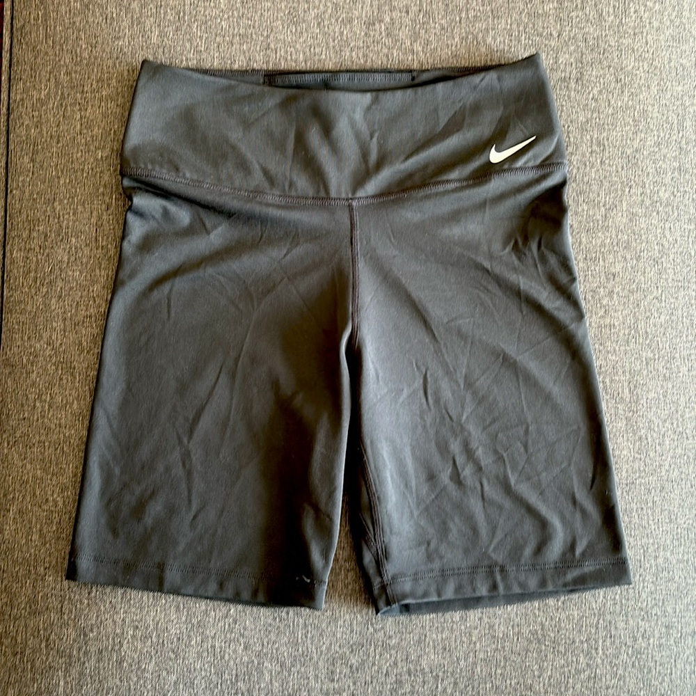 Black Nike biker shorts